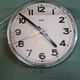 Vintage german hehne wall clock 1950
