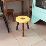 Vintage tripod stool 50s/60s