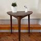 Tripod wooden table modernist