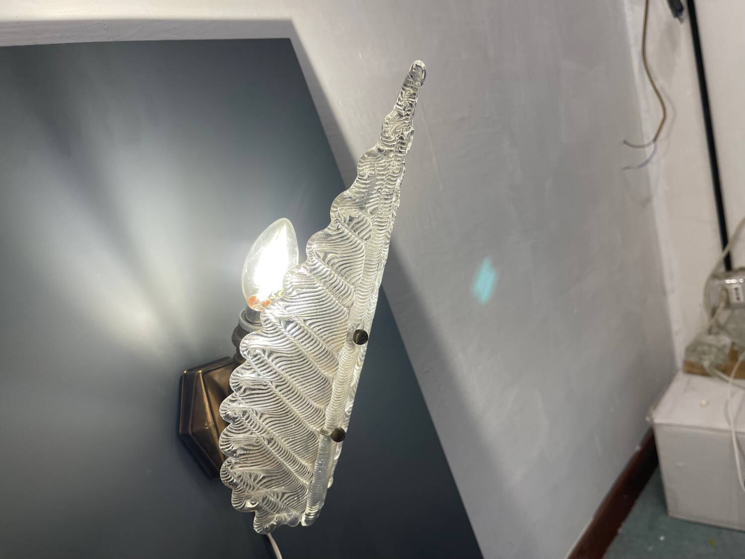 Barovier Murano Glass Sconces Set of 3