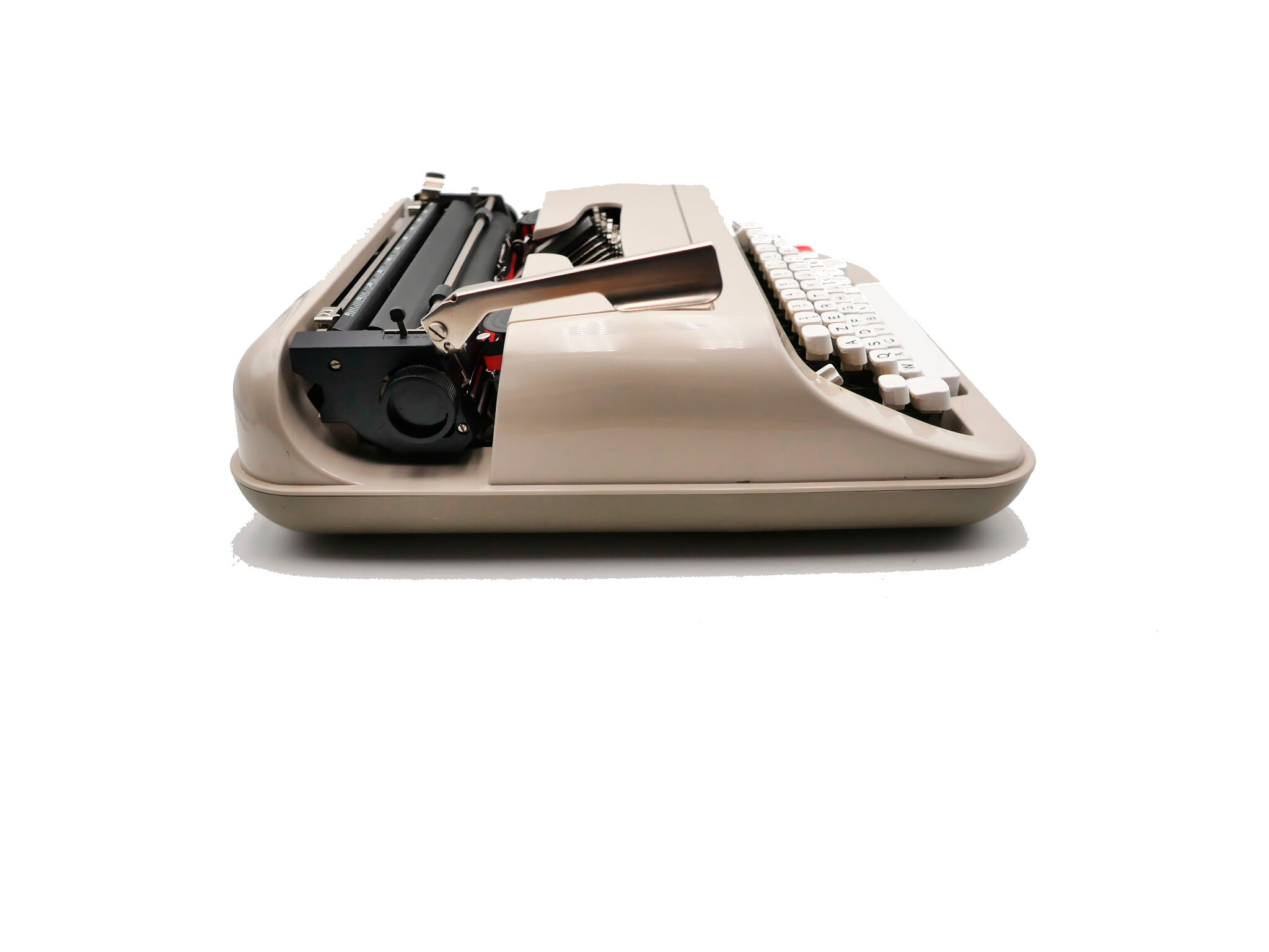 Machine à écrire underwood 319 beige révisée ruban neuf