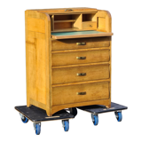 Secretary chest of drawers art deco style secretary