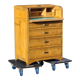 Secretary chest of drawers art deco style secretary