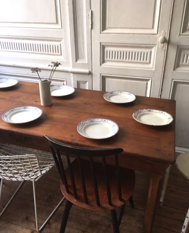 19th century farm table