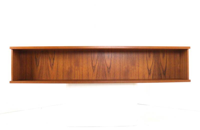 Teak Wall Shelf mid century modern danish design
