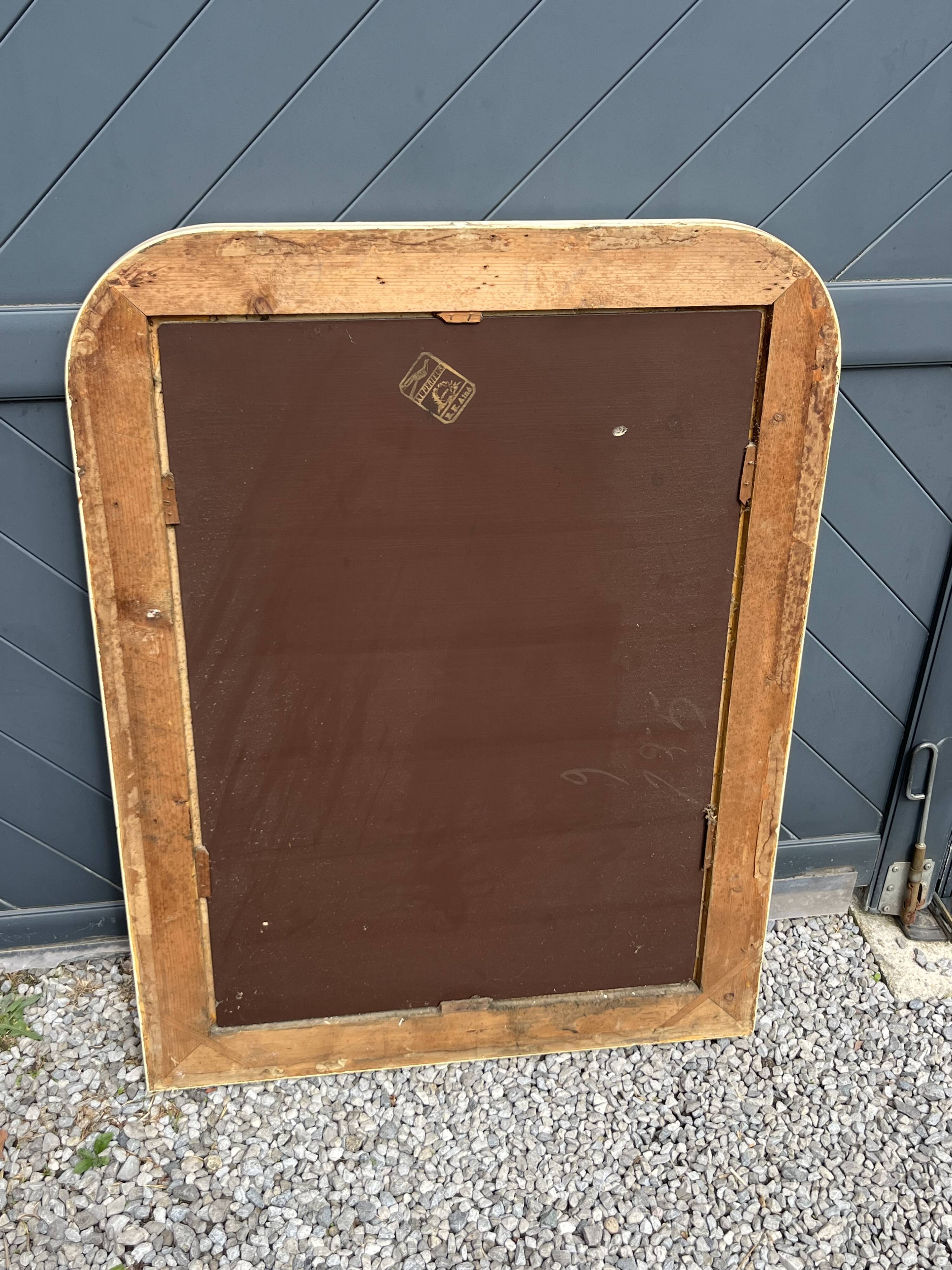 Antique mirror in Louis Philippe style