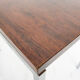 Rosewood and metal nesting tables, The Netherlands 1960's