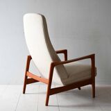 Scandinavian teak armchair by Alf Svensson for DUX