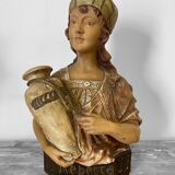 Bust of a Berber woman “Rebecca” in terracotta, Pirolli edition