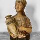 Bust of a Berber woman “Rebecca” in terracotta, Pirolli edition