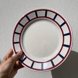 4 old Basque plates