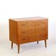 Commode en teck trois tiroirs