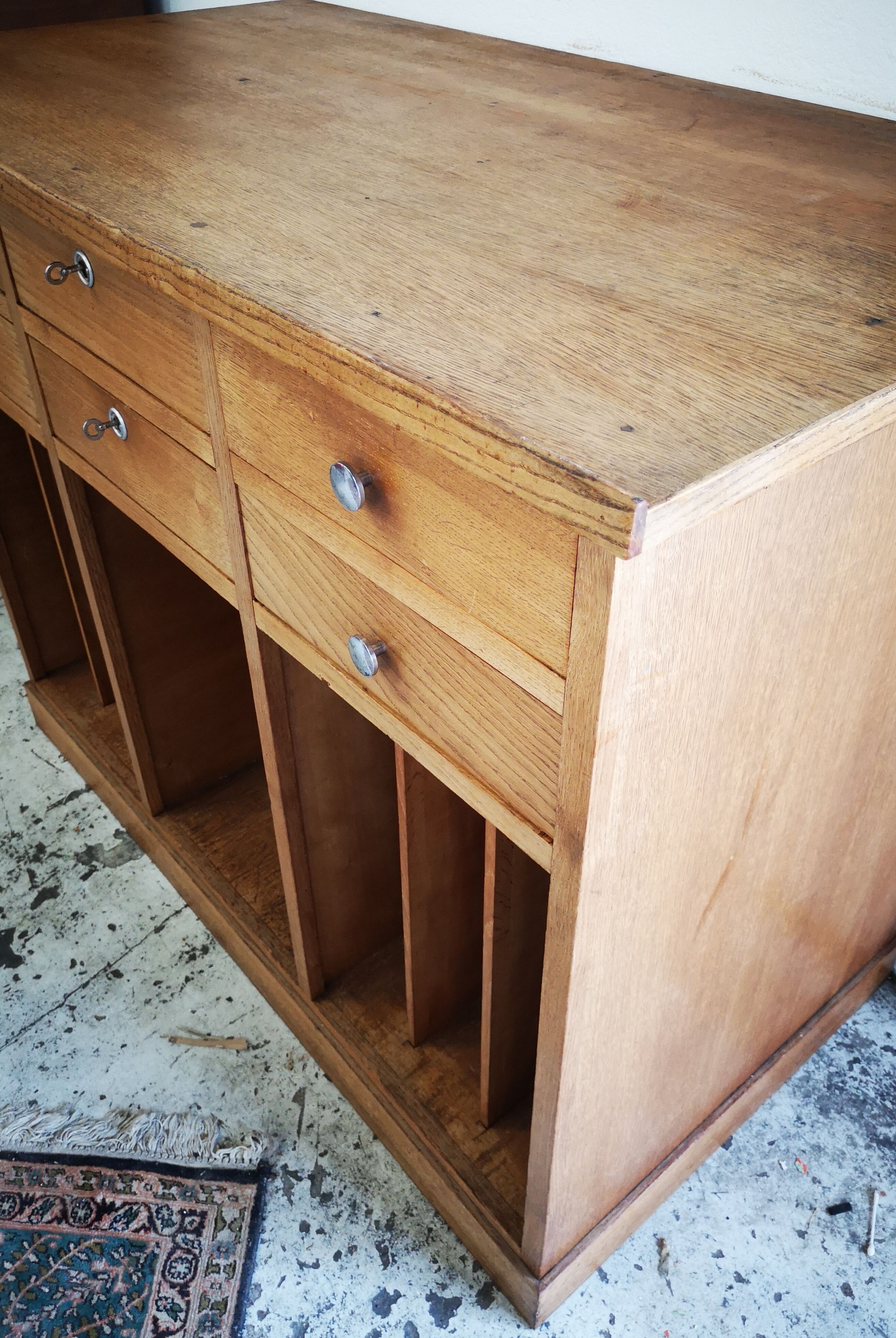 School business furniture counter