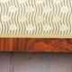 Empire Upholstered and Inlaid Walnut Living Room Set, Austria, 1810s, Set of 3