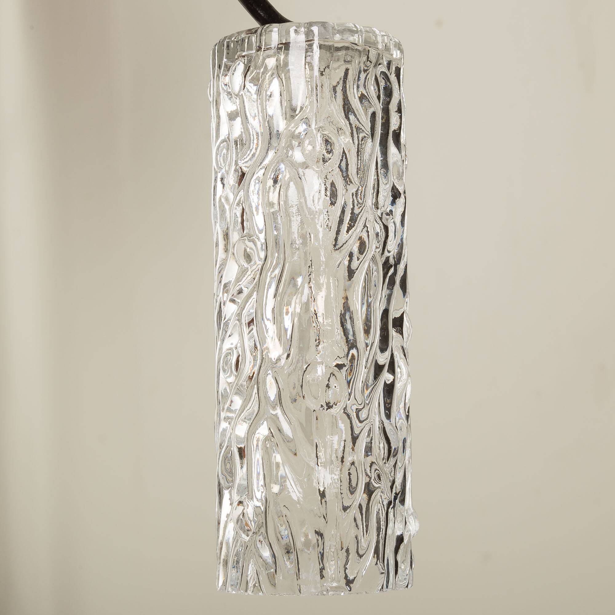 Lustre Venini attribué à Toni Zuccheri, Italie, années 1970.