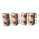 Tognana Italy Porcelain Coffee Cups