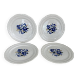 Assiettes à dessert anciennes