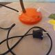 Table lamp, tiltable, metal, 70s