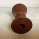 Wooden diabolo candle holder