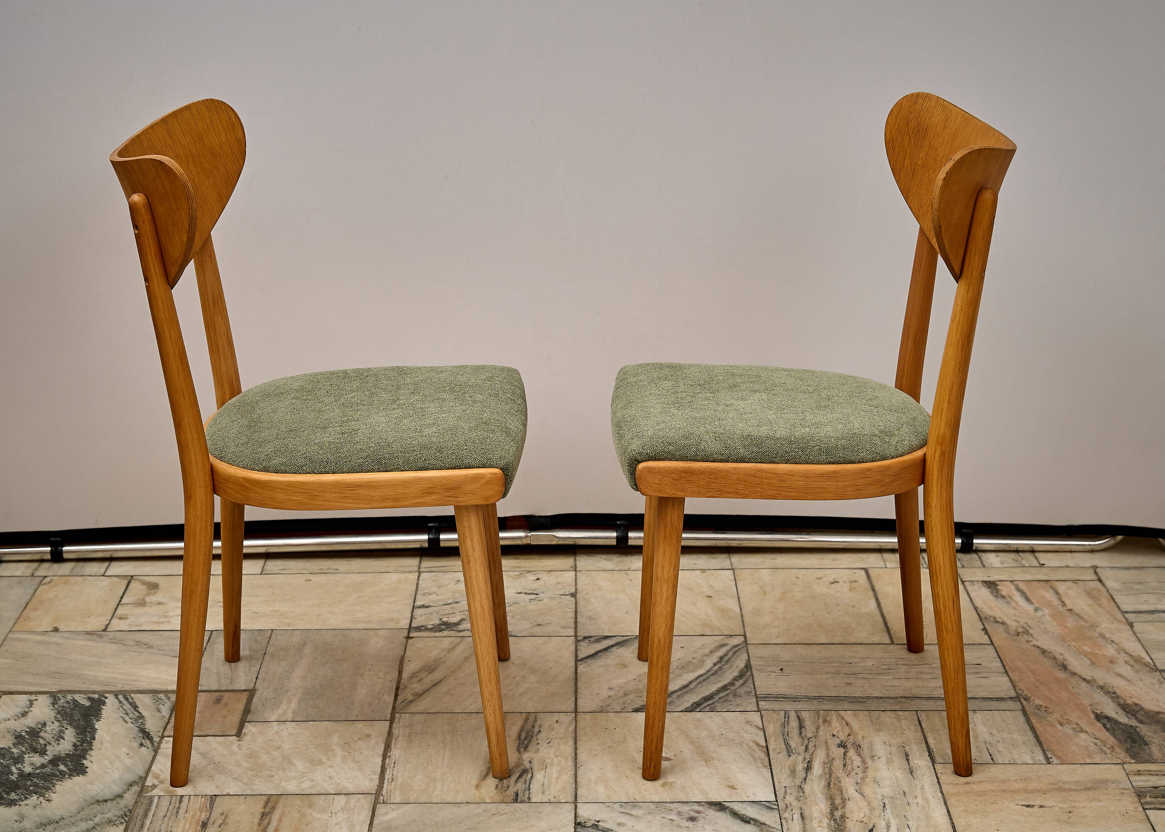 Mid-Century dining chairs by UP-Zavody - Set of 4