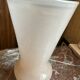 Pink Opaline Vase H 20 cm - 1950s