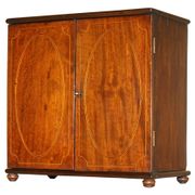 Restored Georgian Sheraton cabinet, circa 1820.