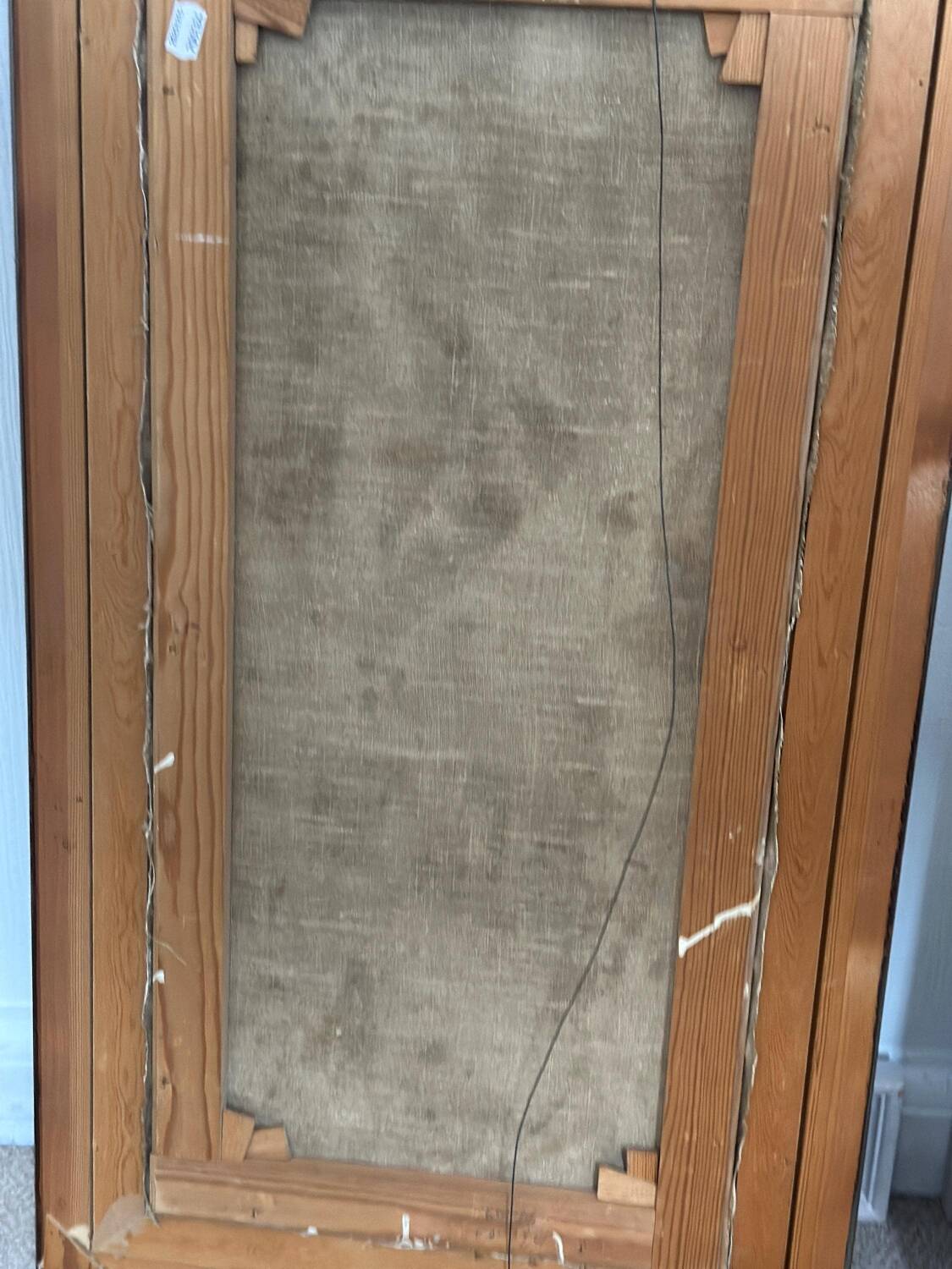 Swedish Oil on Canvas – “Fiskeläge” by Carl Berndtsson