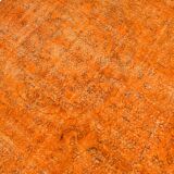 6x9 Pumpink orange vintage rug 181x287Cm SK 3400