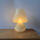 Mushroom glass lamp