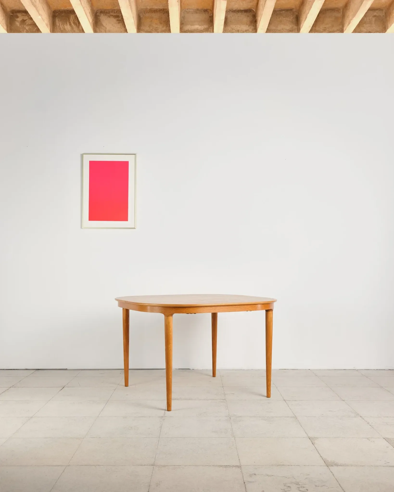 Table extensible en chêne par Skovmand & Andersen, Danemark, années 60