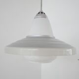 German Zeiss Ikon Two Tone Glass Mirrored Pendant