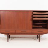 High teak row