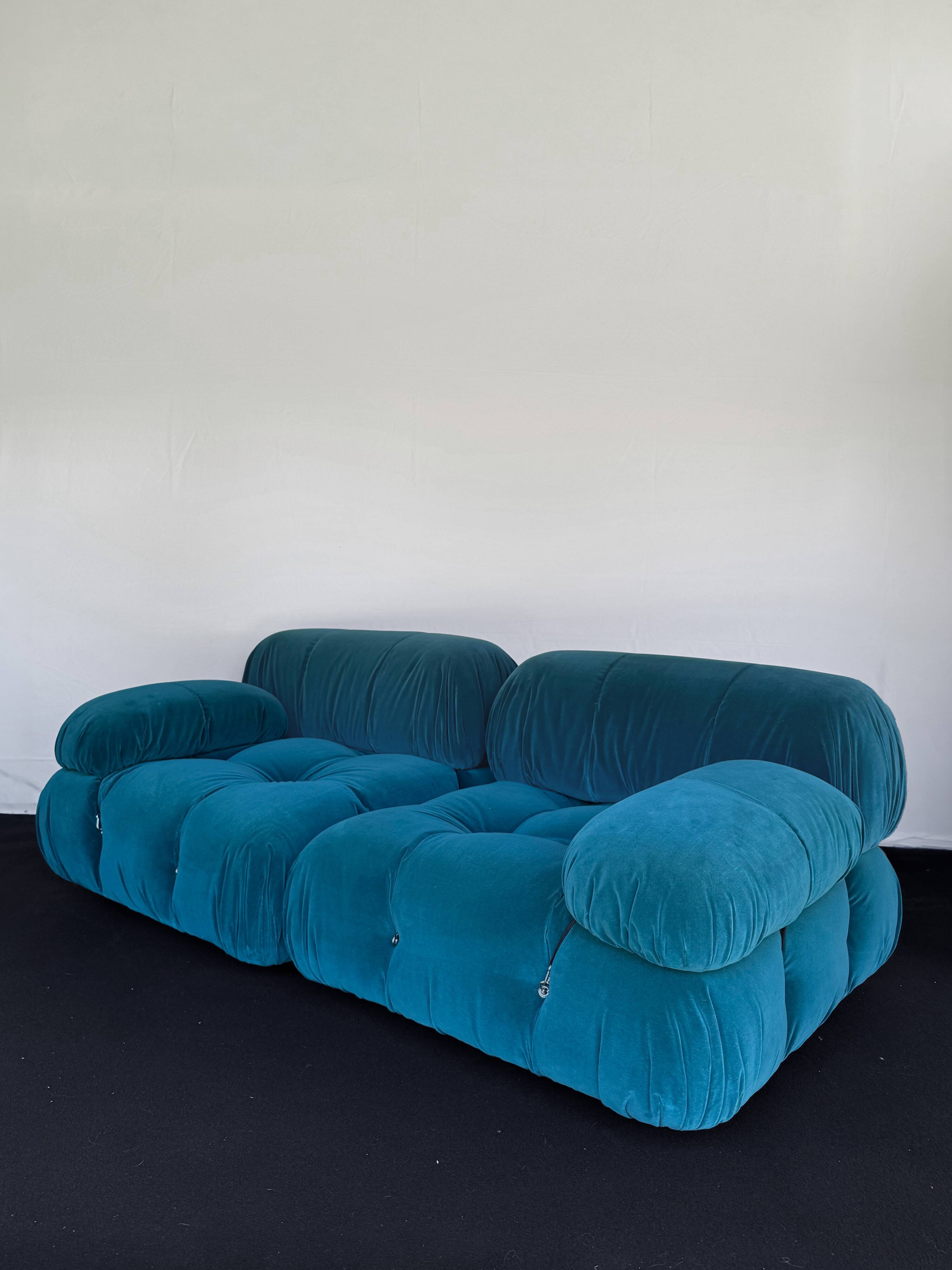 Modular sofa model "Camaleonda", design by Mario Bellini for B&B Italia, 70.