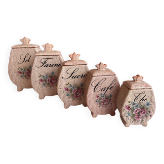 Lot pots gres