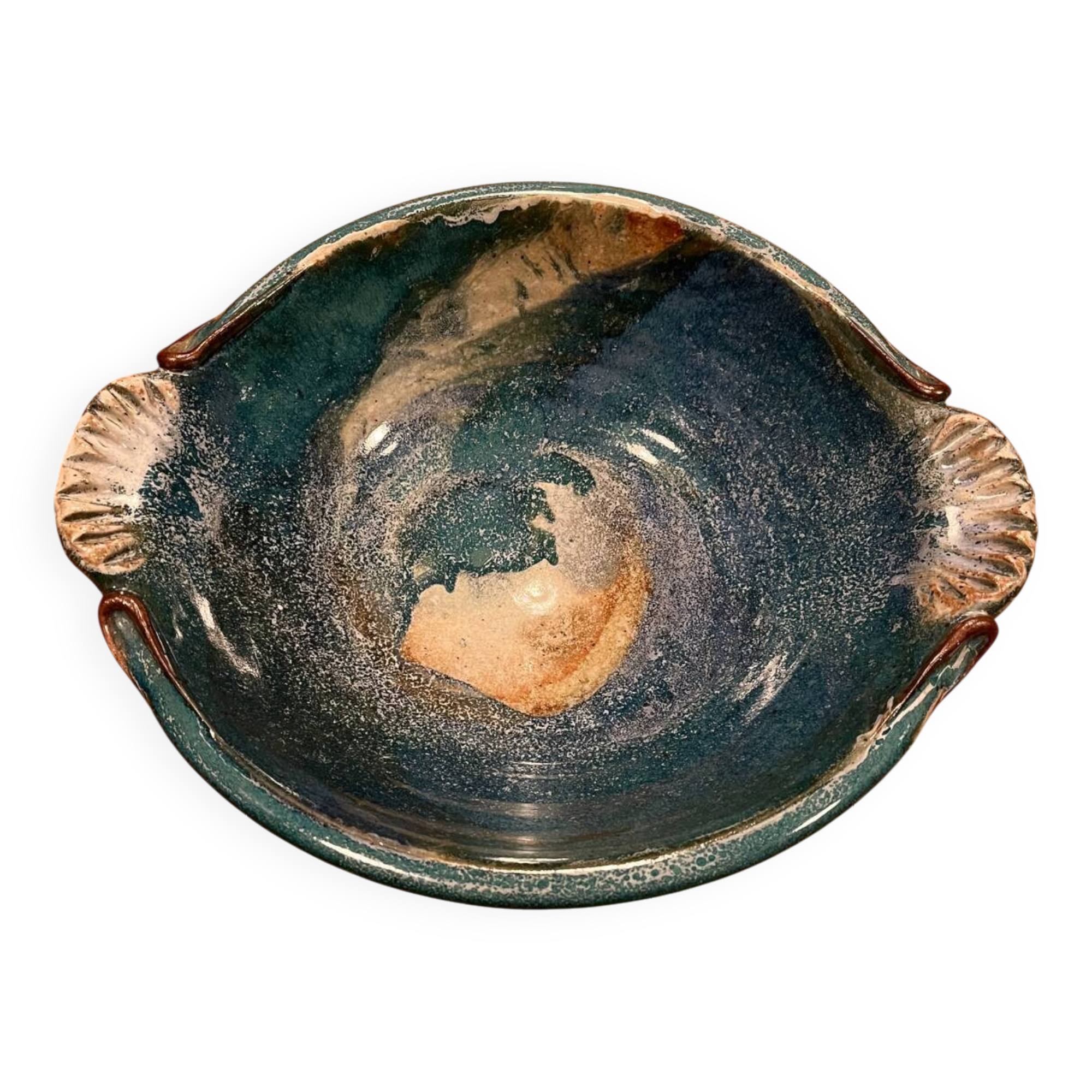 Plat de présentation en céramique