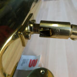 Design golden wall lamp by Sergio Bernardi - Italy