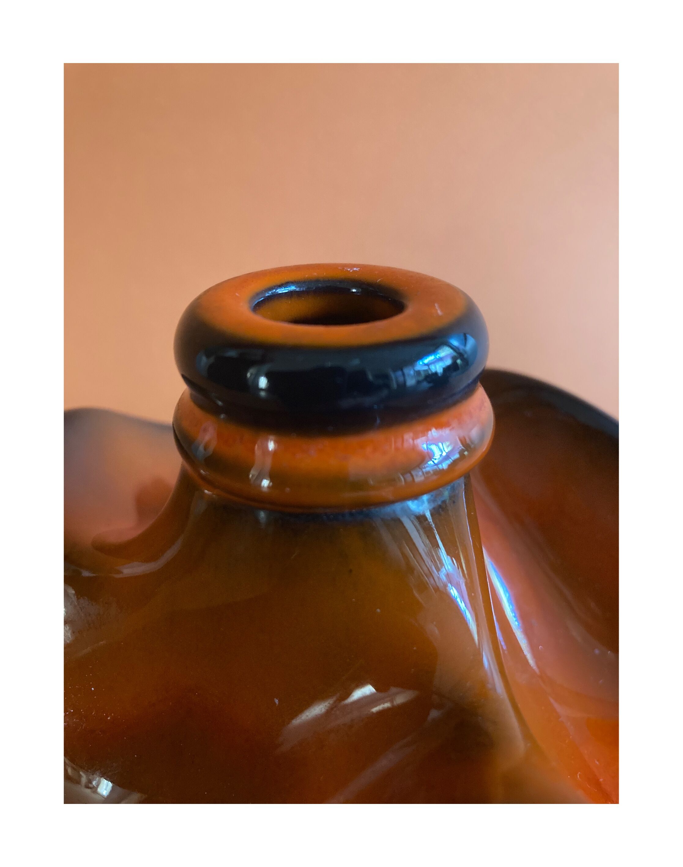 Ceramic candle holder