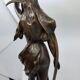 Bronze sculpture "The Shepherd's Star" by Henri Louis Levasseur 1880