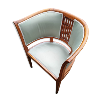 Upholstered armchair