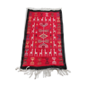 Tapis en laine tissé à la main avec motif d'alpaga de lama 64x102cm