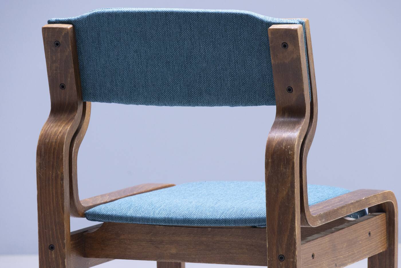 Set of 4 Dining Chairs, Ludvík Volák, 1970s-1980s, Czechoslovakia