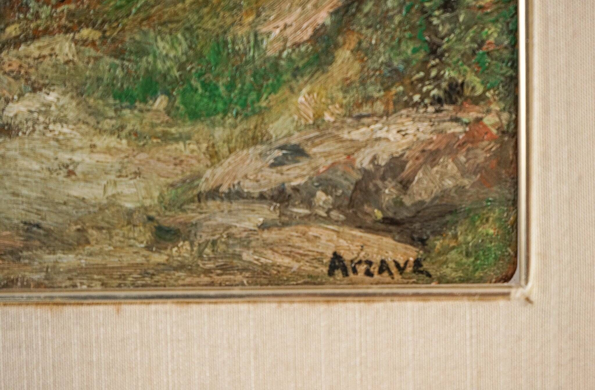 ARZAVE BARNÉS, JOAN - Treescape Oil Study