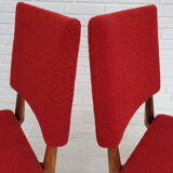 Chaises art déco, années 60