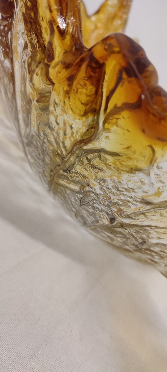 Murano glass centerpiece. Italy, 1960s.