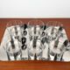 Ensemble de verres à thé et plateau allemands du milieu du siècle moderne de WMF, années 1960, lot de 7
