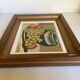 Tableau nature morte huile sur panneau signée