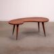 Moveis Frate Ltda Brazilian organic form coffee table. Circa 1950.