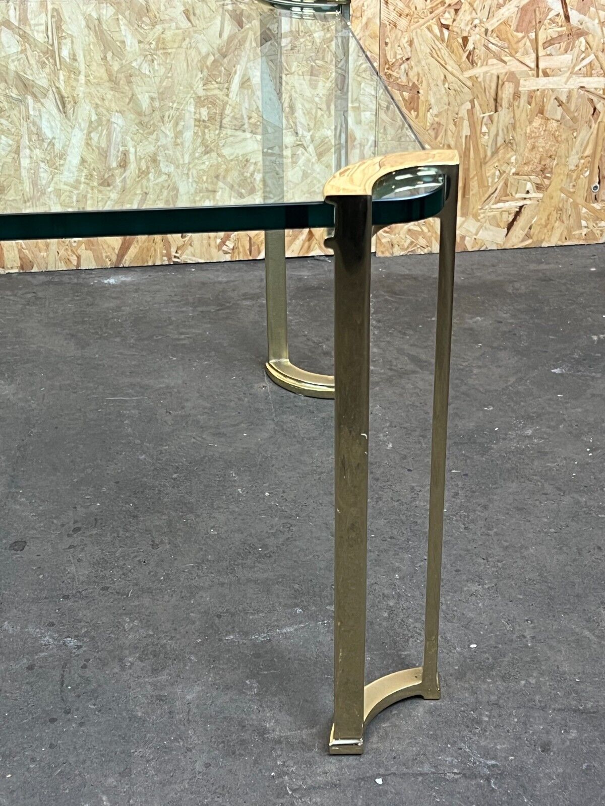 60s 70s brutalist bronze coffee table peter ghyczy coffee table space age design