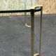 60s 70s brutalist bronze coffee table peter ghyczy coffee table space age design