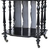 Music cabinet or sheet music cabinet in the Napoléon III style